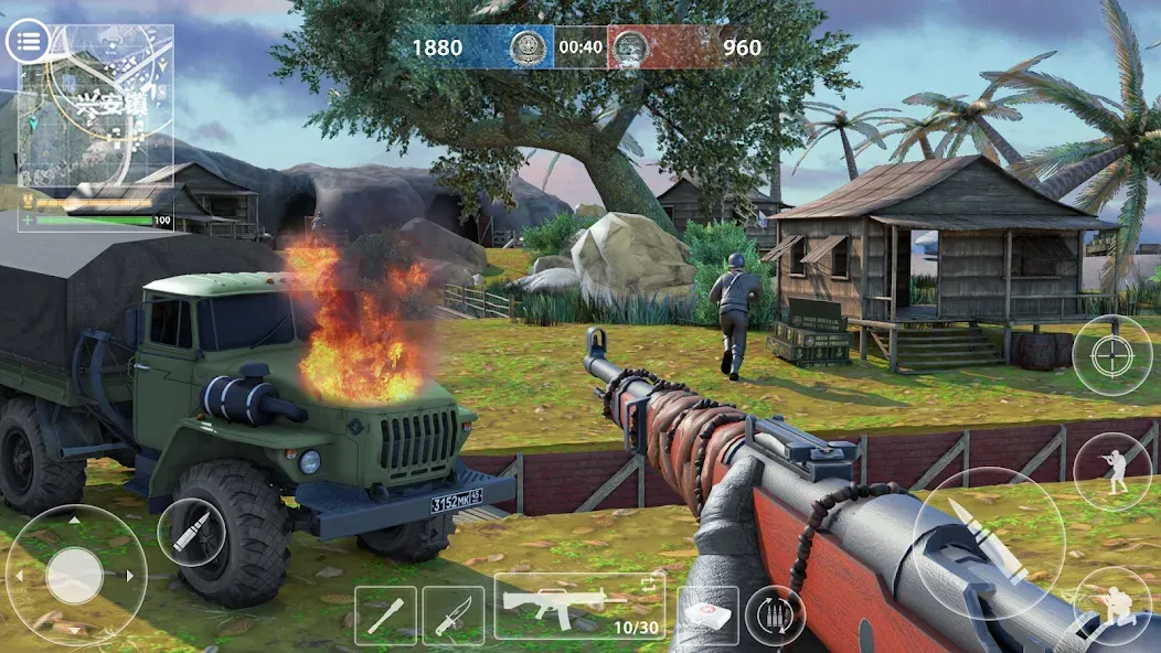 Скачать World War 2 Reborn: War Games [Взлом/МОД Unlocked] на Андроид