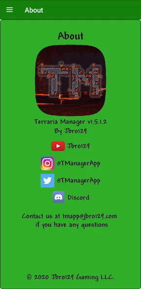 Скачать Terraria Manager [Взлом/МОД Меню] на Андроид