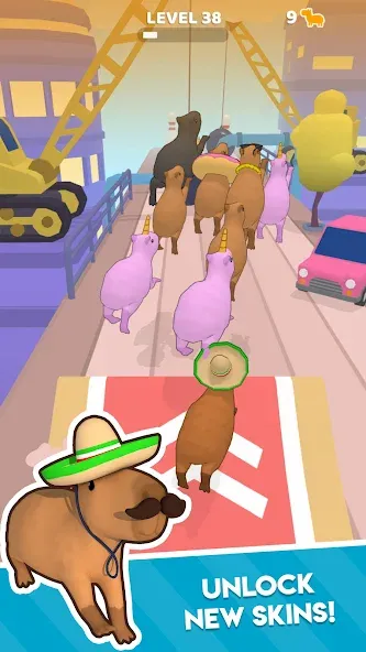 Скачать Capybara Rush [Взлом/МОД Меню] на Андроид