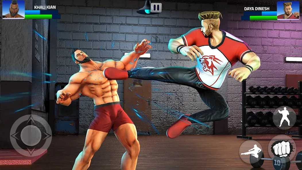 Скачать Gym Heros: Fighting Game [Взлом/МОД Много денег] на Андроид