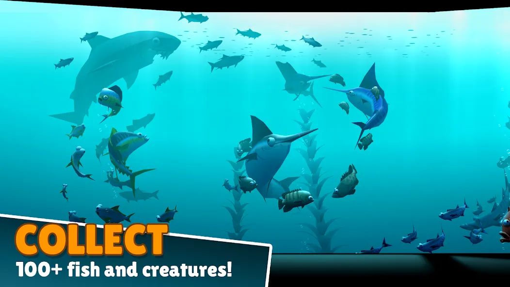 Скачать Creatures of the Deep: Fishing [Взлом/МОД Unlocked] на Андроид