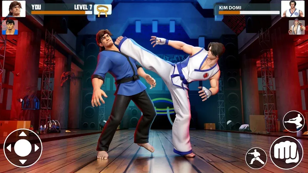 Скачать Karate Fighter: Fighting Games [Взлом/МОД Бесконечные деньги] на Андроид