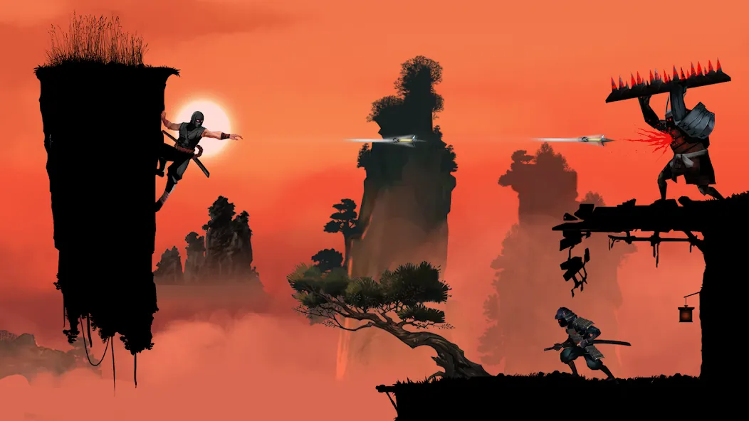 Скачать Ninja Warrior 2: Rpg & Warzone [Взлом/МОД Много денег] на Андроид