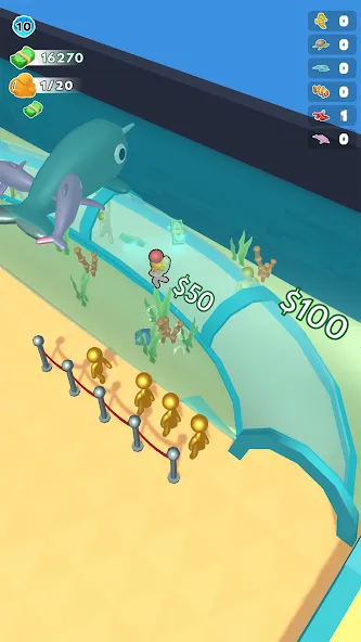 Скачать Aquarium Land - Рыбного Стекла [Взлом/МОД Меню] на Андроид