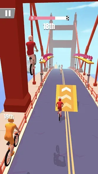 Скачать Bike Rush [Взлом/МОД Много денег] на Андроид