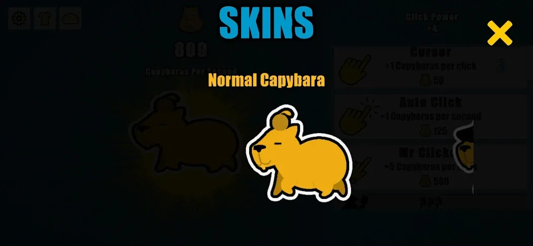 Скачать Capybara Clicker [Взлом/МОД Много денег] на Андроид
