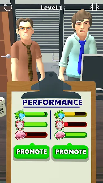Скачать Boss Life 3D: Office Adventure [Взлом/МОД Бесконечные деньги] на Андроид