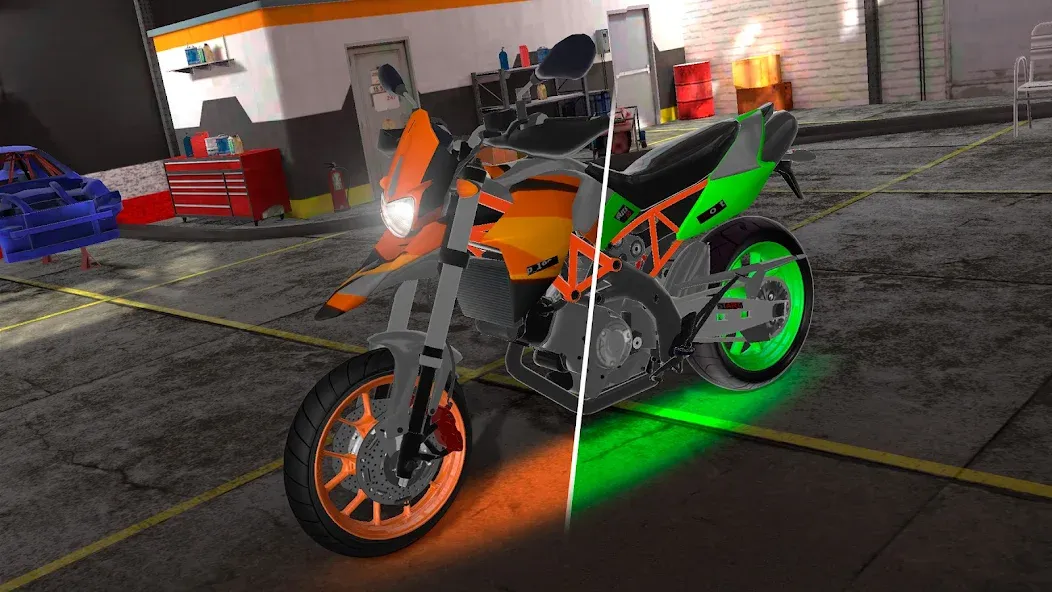 Скачать Motorcycle Real Simulator [Взлом/МОД Все открыто] на Андроид