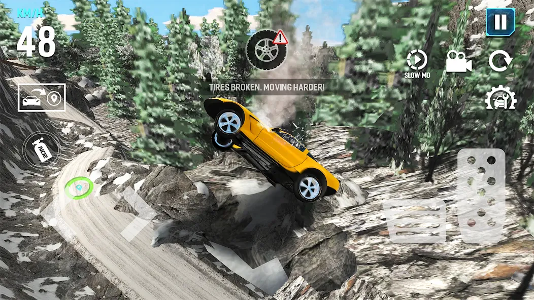 Скачать Mega Car Crash Simulator [Взлом/МОД Unlocked] на Андроид