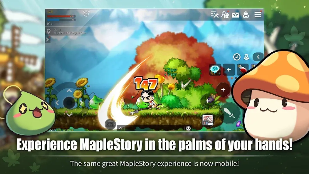 Скачать MapleStory M - Fantasy MMORPG [Взлом/МОД Меню] на Андроид