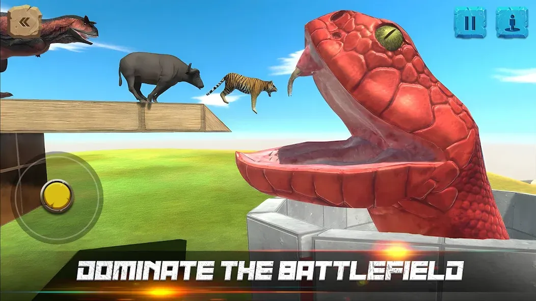 Скачать Animal Revolt Battle Simulator [Взлом/МОД Бесконечные деньги] на Андроид