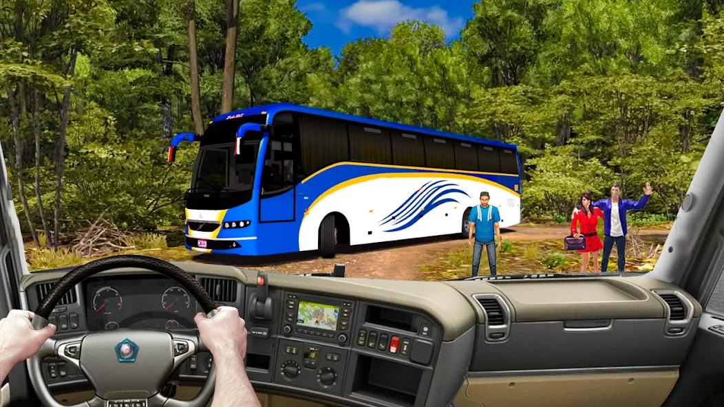 Скачать Hill Coach Bus Simulator 2023 [Взлом/МОД Меню] на Андроид