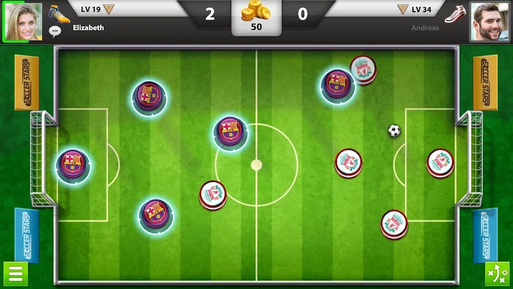 Скачать Soccer Stars: Football Kick [Взлом/МОД Много денег] на Андроид