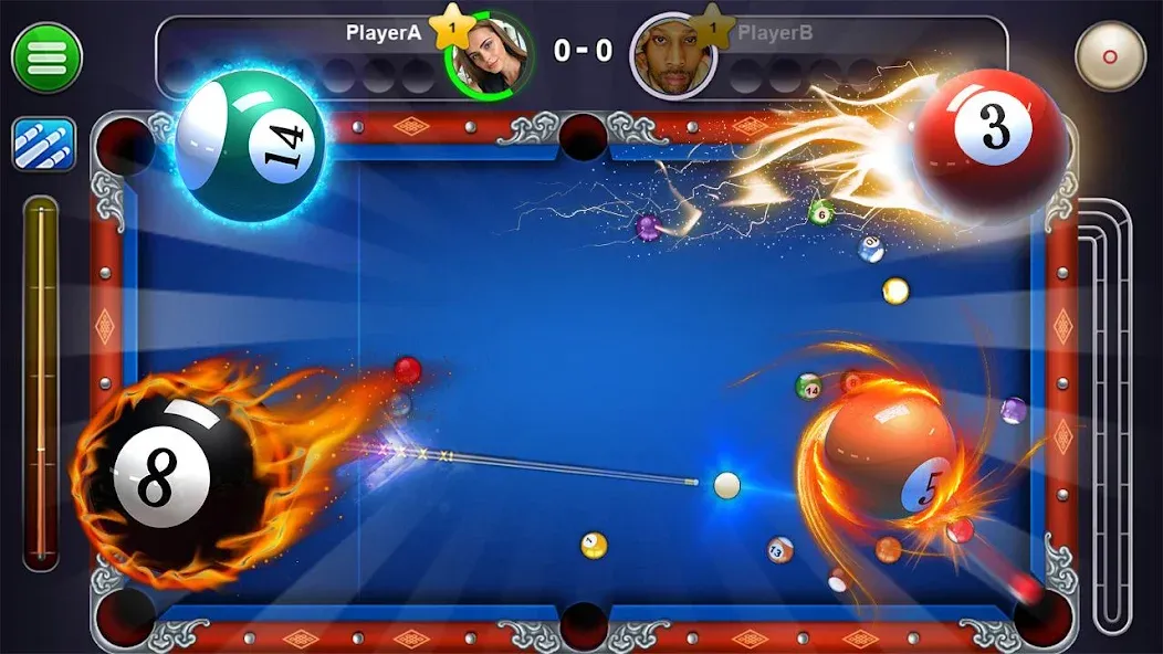 Скачать 8 Ball Live - Billiards Games [Взлом/МОД Бесконечные деньги] на Андроид