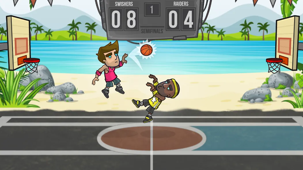 Скачать Баскетбол: Basketball Battle [Взлом/МОД Много денег] на Андроид