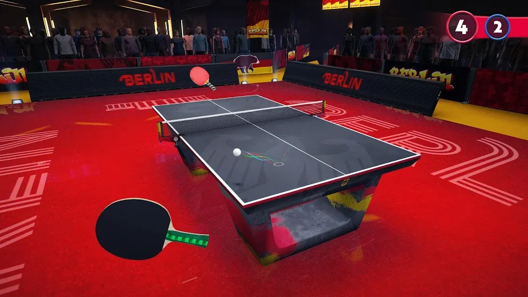 Скачать Ping Pong Fury [Взлом/МОД Все открыто] на Андроид