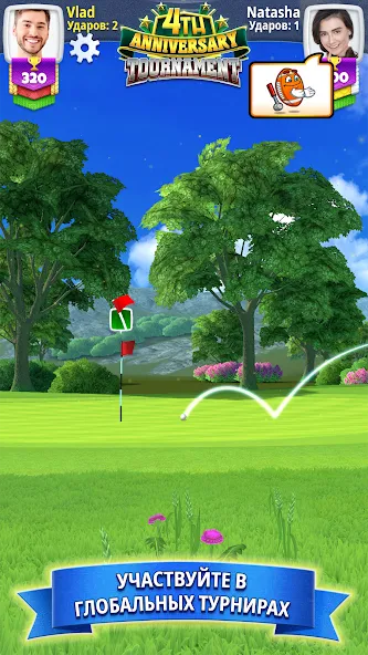 Скачать Golf Clash [Взлом/МОД Много денег] на Андроид
