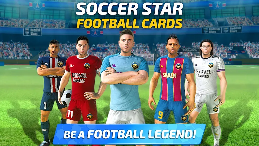 Скачать Soccer Star 24 Super Football [Взлом/МОД Все открыто] на Андроид