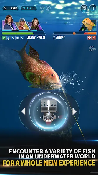 Скачать Ace Fishing: Crew-Fishing RPG [Взлом/МОД Много денег] на Андроид