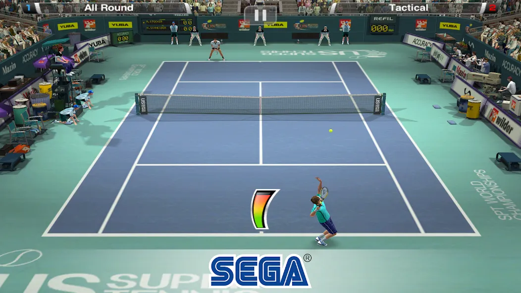 Скачать Virtua Tennis Challenge [Взлом/МОД Все открыто] на Андроид
