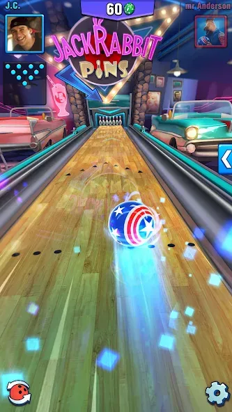 Скачать Bowling Crew — 3D боулинг игра [Взлом/МОД Все открыто] на Андроид