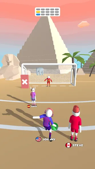 Скачать Goal Party - забивать голы [Взлом/МОД Unlocked] на Андроид
