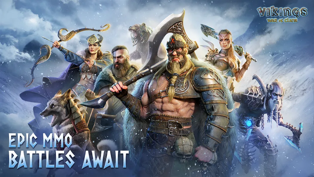 Скачать Vikings: War of Clans [Взлом/МОД Все открыто] на Андроид
