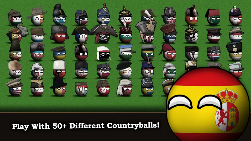 Скачать Countryball: Европа 1890 [Взлом/МОД Меню] на Андроид