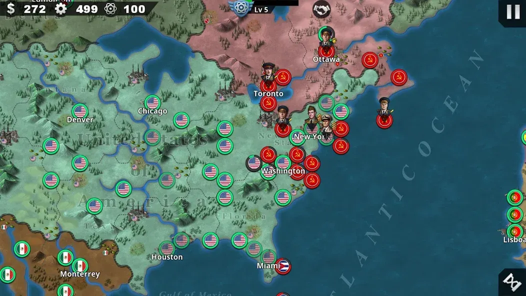 Скачать World Conqueror 4-WW2 Strategy [Взлом/МОД Unlocked] на Андроид