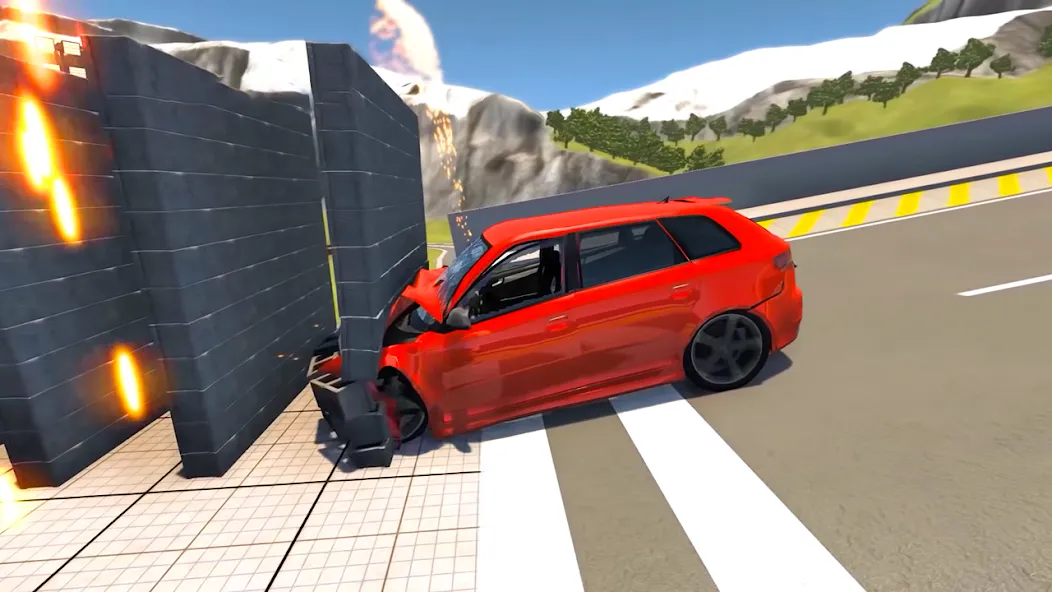 Скачать Beam Drive Road Crash 3D Games [Взлом/МОД Unlocked] на Андроид