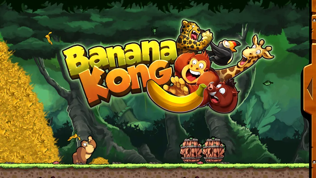 Скачать Banana Kong [Взлом/МОД Бесконечные деньги] на Андроид