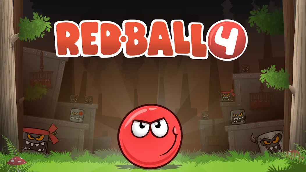 Скачать Red Ball 4 [Взлом/МОД Все открыто] на Андроид