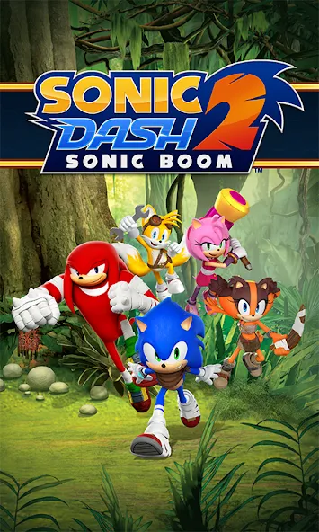 Скачать Sonic Dash 2: Sonic Boom Run [Взлом/МОД Много денег] на Андроид