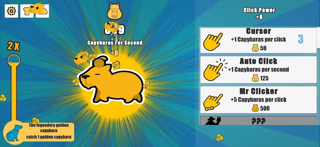 Скачать Capybara Clicker [Взлом/МОД Unlocked] на Андроид