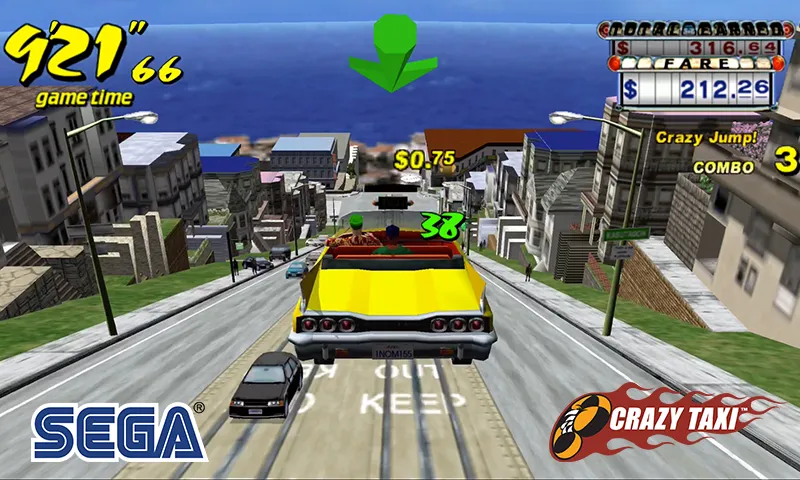 Скачать Crazy Taxi Classic [Взлом/МОД Unlocked] на Андроид