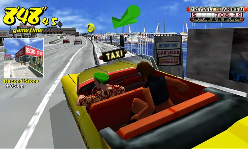 Скачать Crazy Taxi Classic [Взлом/МОД Unlocked] на Андроид