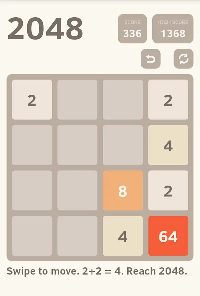 Скачать 2048 [Взлом/МОД Бесконечные деньги] на Андроид