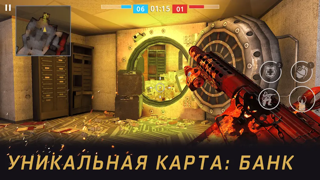 Скачать Warface GO: Экшен, стрелялки [Взлом/МОД Все открыто] на Андроид