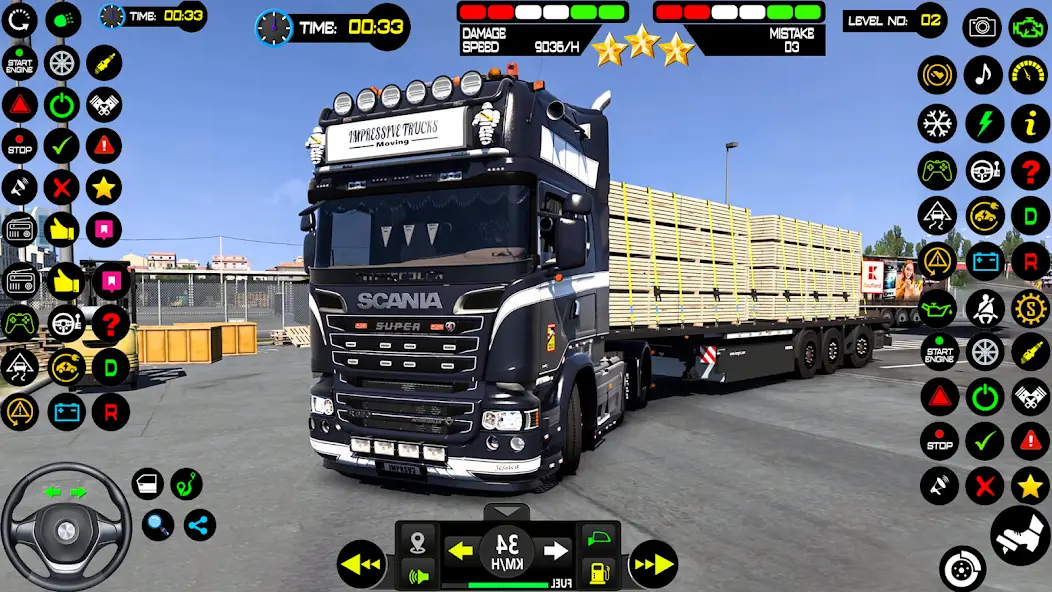 Скачать Truck Driver Cargo 3D Game [Взлом/МОД Unlocked] на Андроид