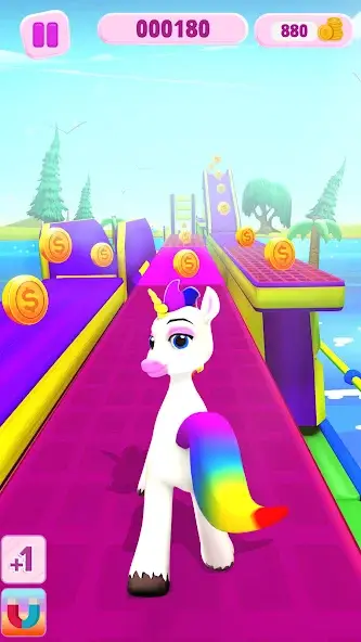 Скачать Unicorn Kingdom: Running Games [Взлом/МОД Много денег] на Андроид