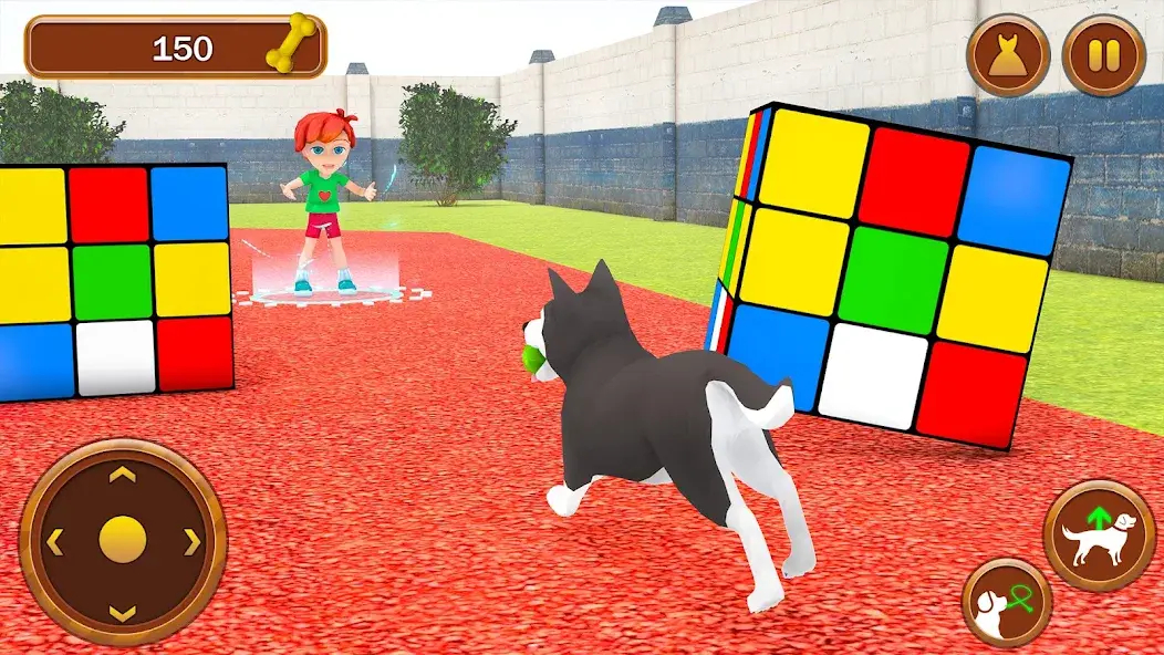 Скачать Dog Simulator Pet Dog Games 3D [Взлом/МОД Много денег] на Андроид