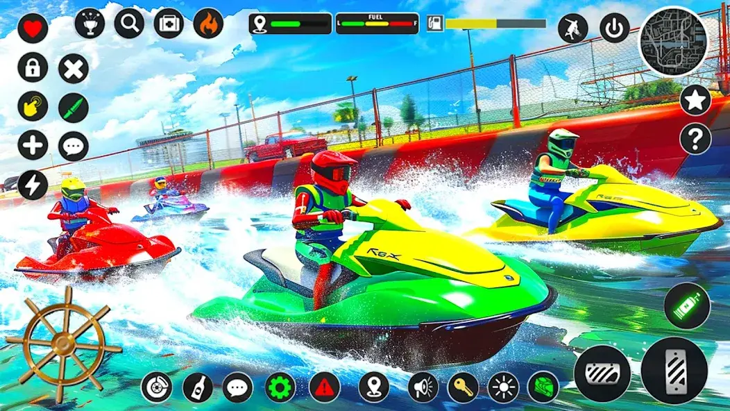 Скачать Jetski Boat Racing: Boat Games [Взлом/МОД Бесконечные деньги] на Андроид